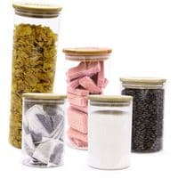 Glass Storage Jars - Breakfast Set